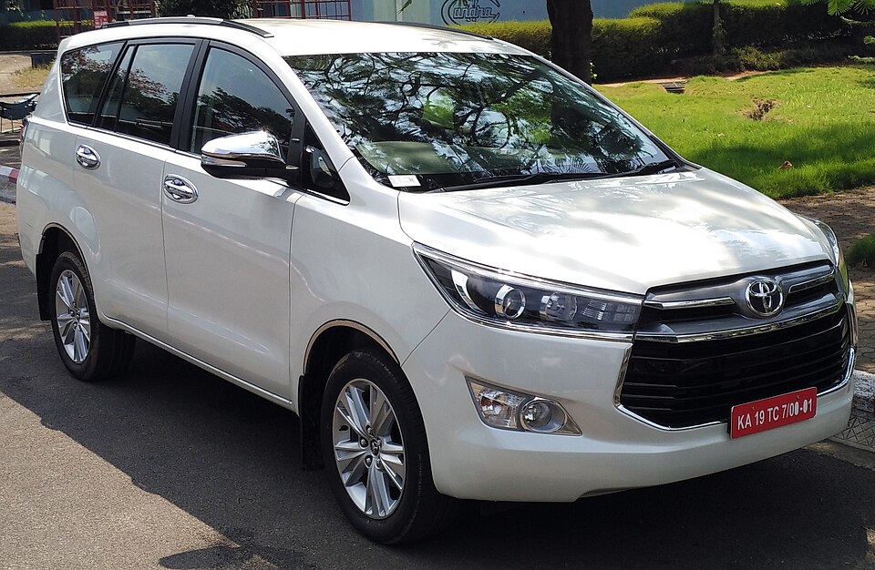 Toyota Innova Crysta Taxi for Chardham